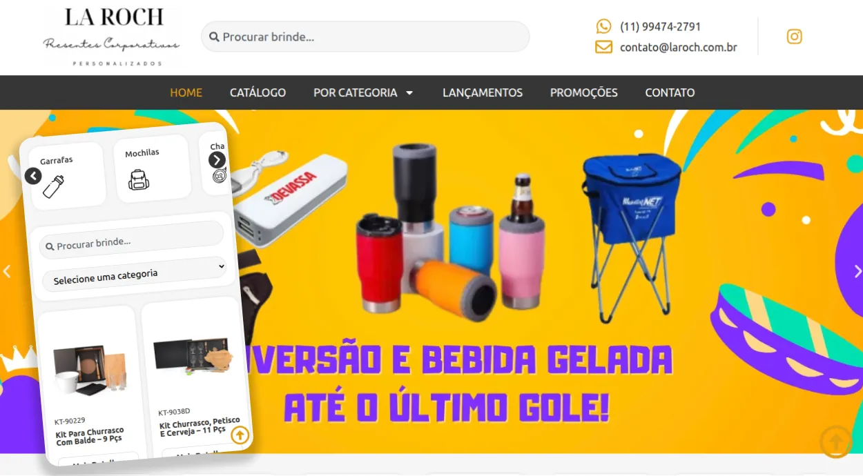 La Roch website
